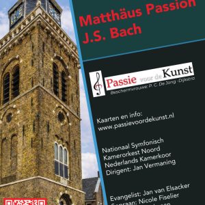 Ticket Matthäus Passion zondag 29 maart 2026